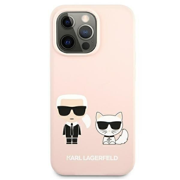 Калъф Karl Lagerfeld KLHMP13LSSKCI Silicone Ikonik &