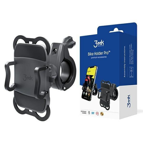 Държач за телефон велосипед 3mk Bike Holder Pro Черен