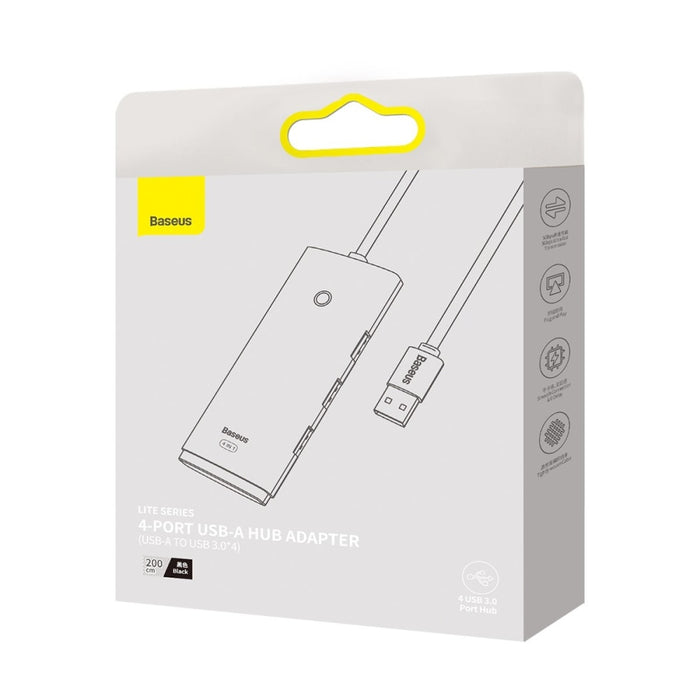 Хъб Baseus Lite Series USB - A към 4xUSB - A 3.0 2m