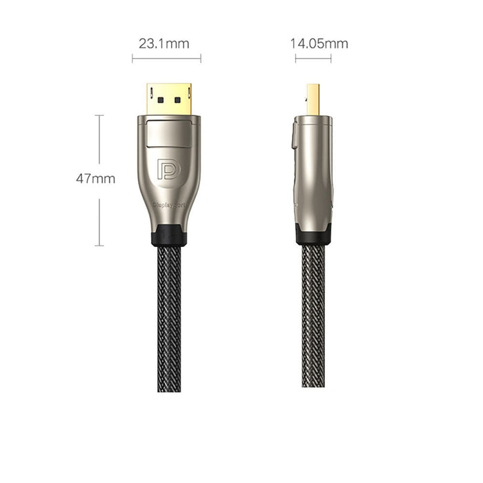 Кабел Ugreen DisplayPort 1.4 1m сив (DP112)