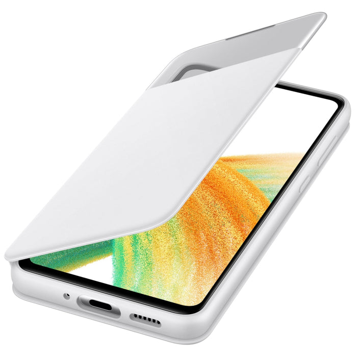 Кейс Samsung S View Wallet Cove за Galaxy A33 Бял