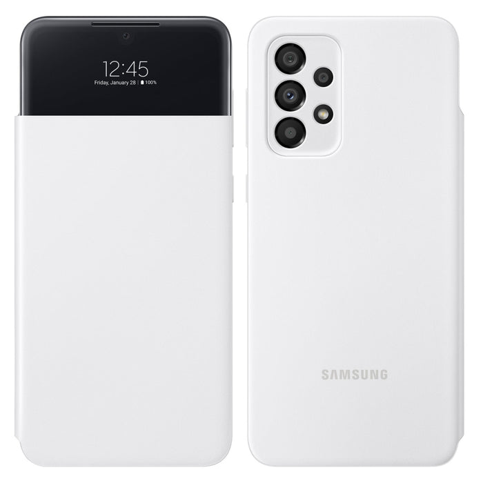 Кейс Samsung S View Wallet Cove за Galaxy A33 Бял