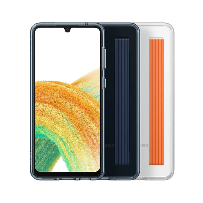 Кейс Samsung Slim Strap Cover за Galaxy A33 Прозрачен