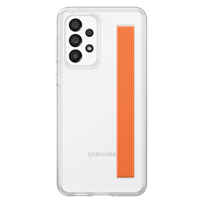 Кейс Samsung Slim Strap Cover за Galaxy A33 Прозрачен