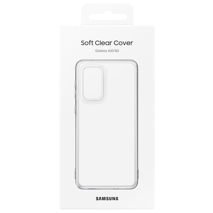 Гръб Samsung Soft Clear Cover за Galaxy A33 5G EF