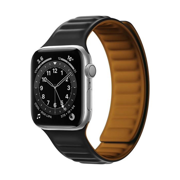 Каишка Magnetic Strap за Apple Watch 7 45mm черна