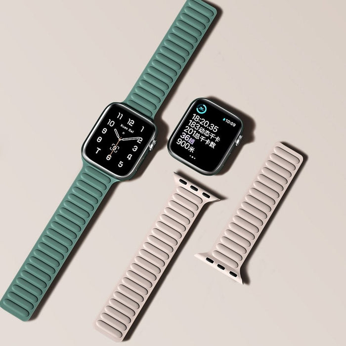 Каишка Magnetic Strap за Apple Watch 7/8 45mm синя