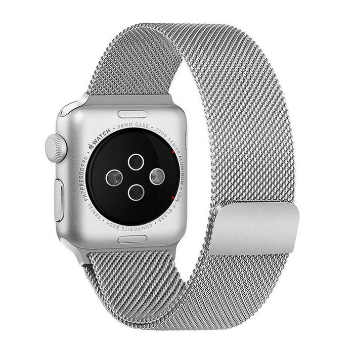 Каишка Magnetic Strap за Apple Watch 7 41mm метална зелена