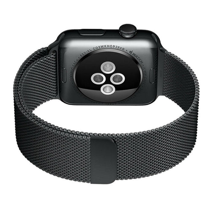 Каишка Magnetic Strap за Apple Watch 7 45mm метална златиста