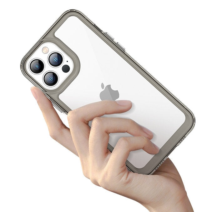 Кейс Outer Space за iPhone 12 Pro Max с гел рамка прозрачен