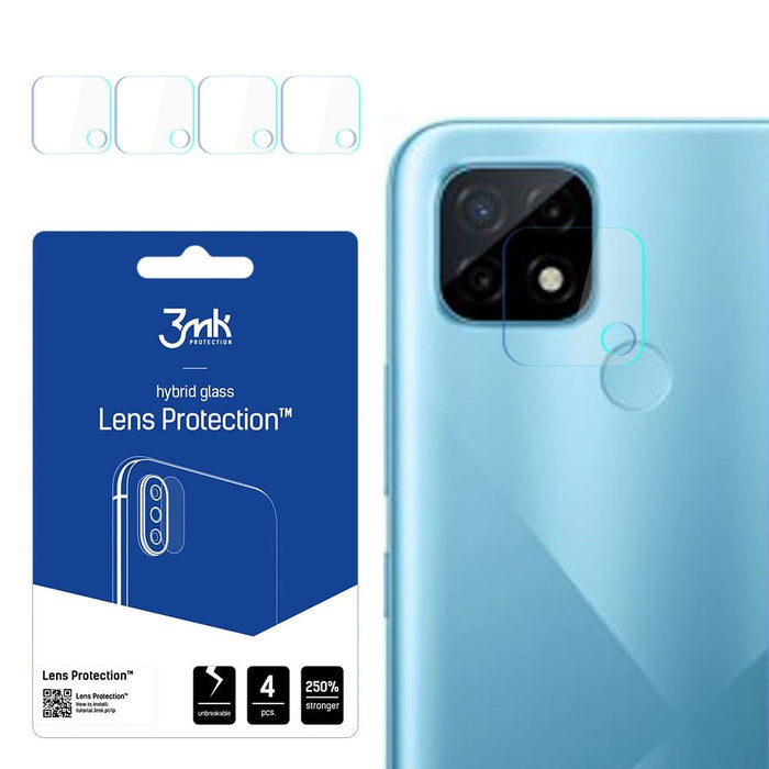 Скрийн протектор за камера 3mk Lens Protection™ Realme C21