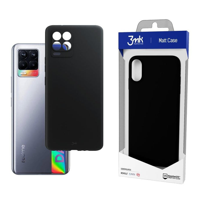 Кейс 3mk Matt Case black за Realme 8 4G