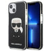 Кейс Karl Lagerfeld Iconik за Apple iPhone 13 mini Черен