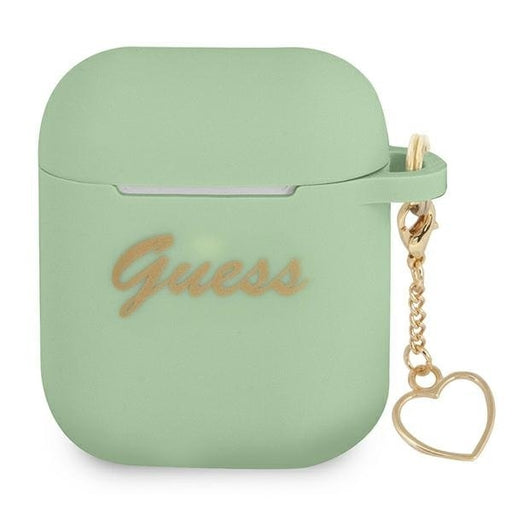 Калъф Guess GUA2LSCHSN за AirPods 1/2 зелен