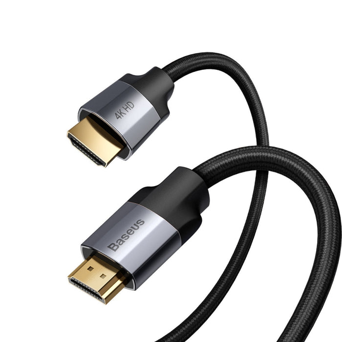 Кабел Baseus Enjoyment HDMI 4K60Hz 0.75m Тъмно сив