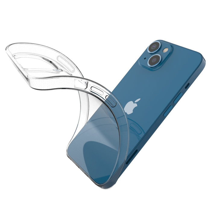 Прозрачен гел кейс 0.5mm за iPhone 14