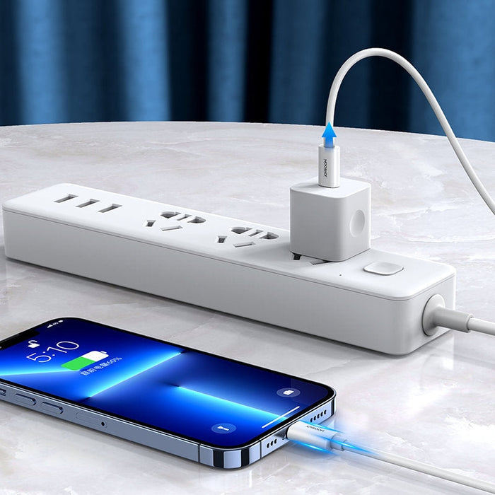 Кабел Joyroom USB Type C към Lightning 27W PD 1.2m Бял