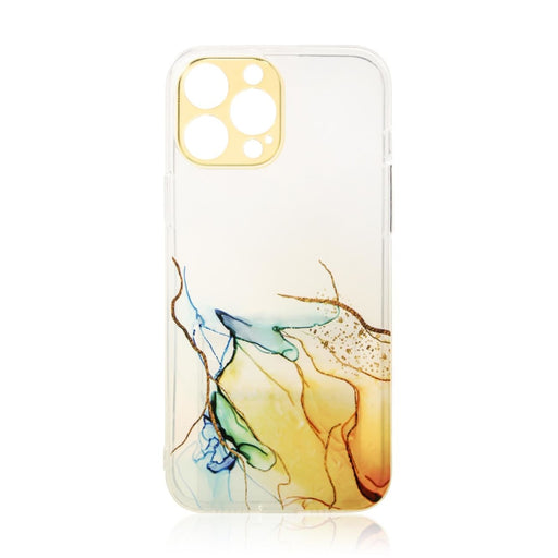 Кейс Marble за iPhone 13 Pro оранжев