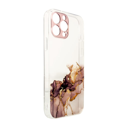 Кейс Marble за iPhone 13 Pro Max кафяв