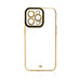 Дизайнерски кейс за iPhone 13 Pro Max Gold