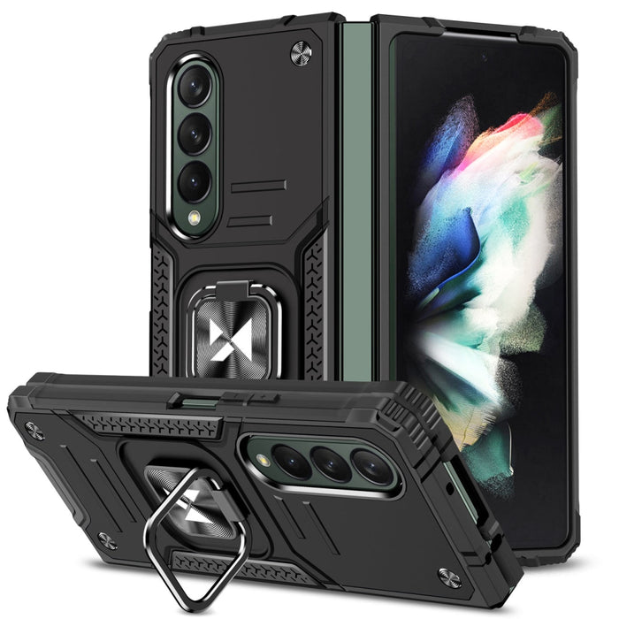 Кейс Wozinsky Ring Armor за Samsung Galaxy Z Fold4 черен