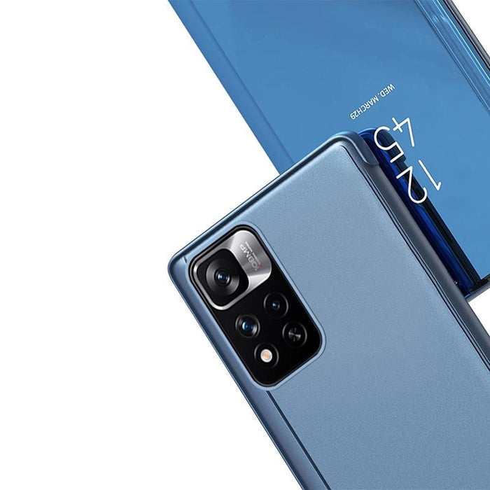 Прозрачен флип кейс за Huawei nova 8i черен