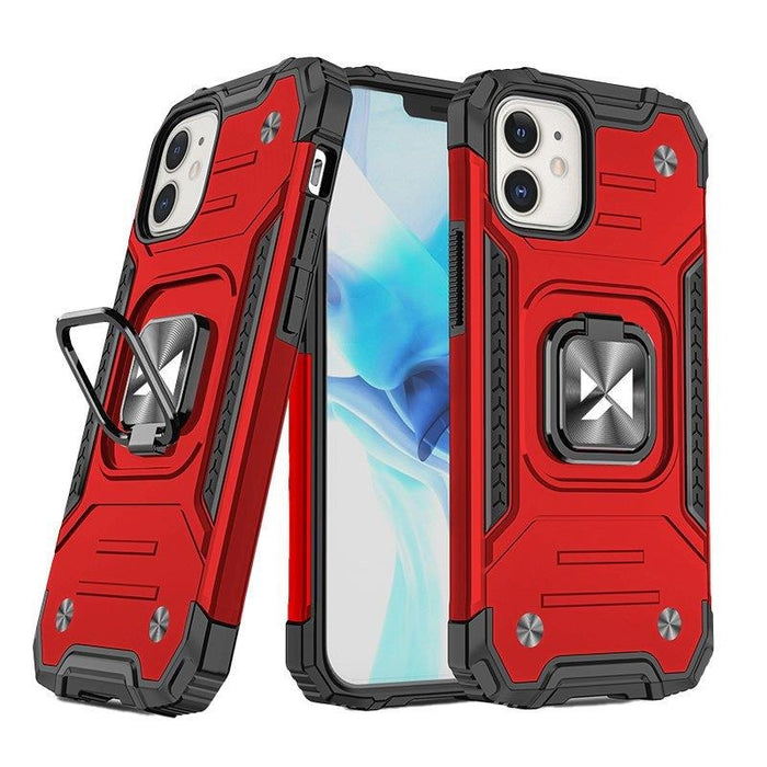 Кейс Wozinsky Ring Armor за iPhone 14 червен