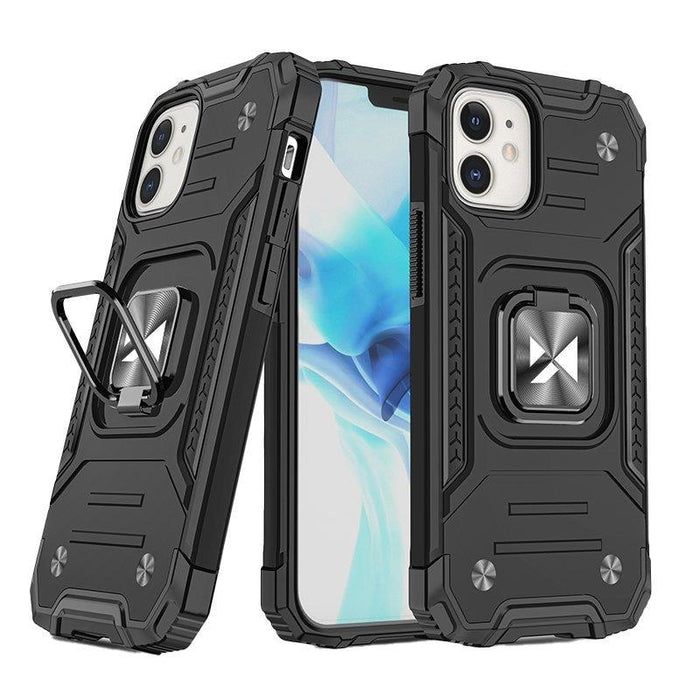 Кейс Wozinsky Ring Armor за iPhone 14 черен