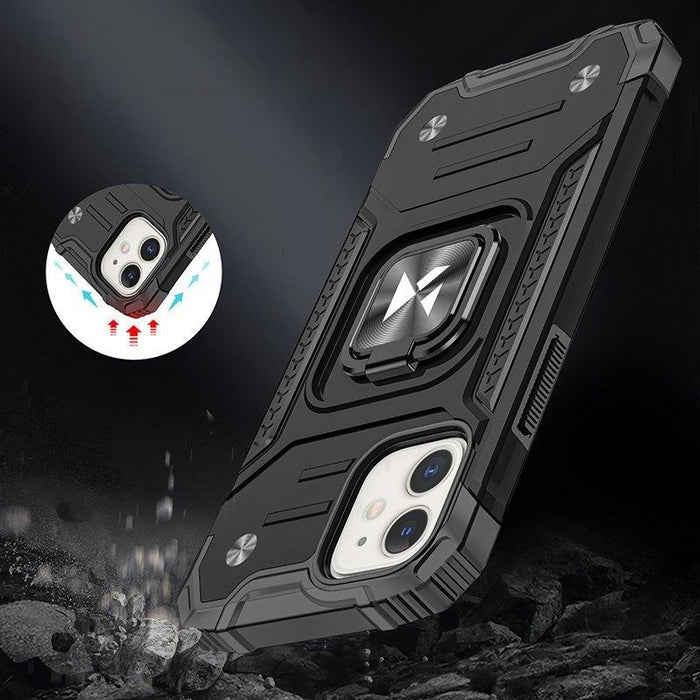 Кейс Wozinsky Ring Armor за iPhone 14 черен