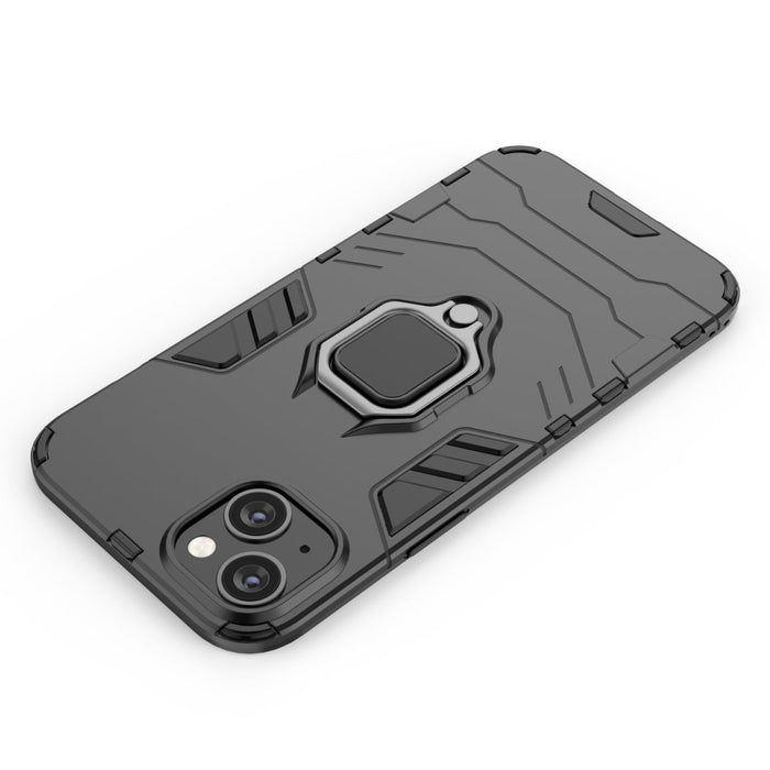 Кейс HQWear Ring Armor за iPhone 14 Plus черен