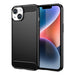 Гъвкав кейс Carbon Case за iPhone 14 черен