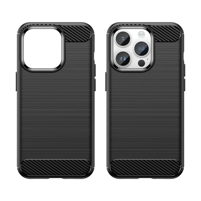 Гъвкав кейс Carbon Case за iPhone 14 Pro Max черен