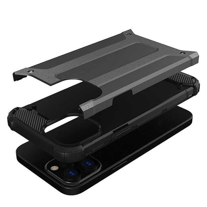 Кейс HQWear Hybrid Armor за iPhone 14 Pro Max син