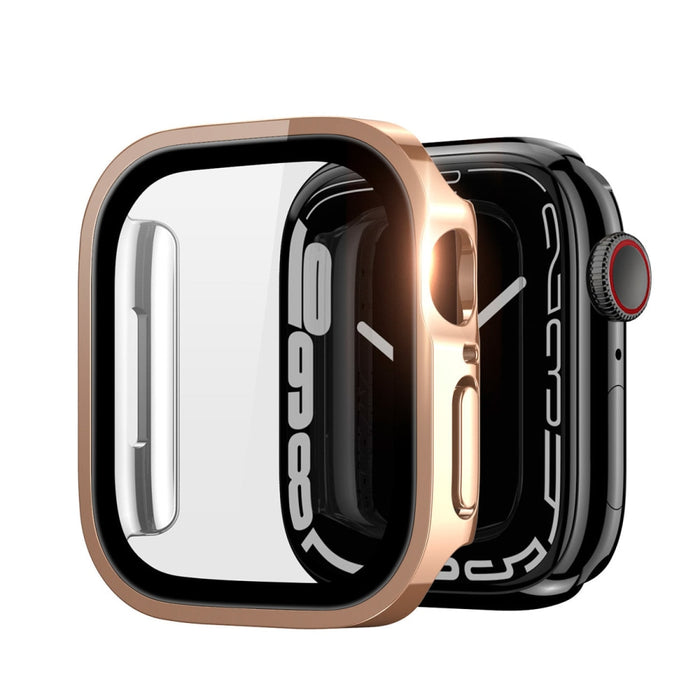 Метална рамка Dux Ducis Hamo за Apple Watch 7 45mm Розов