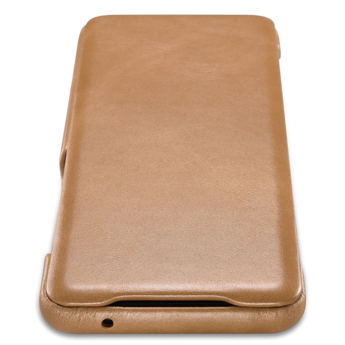 Кожен калъф iCarer Curved Edge Vintage Folio