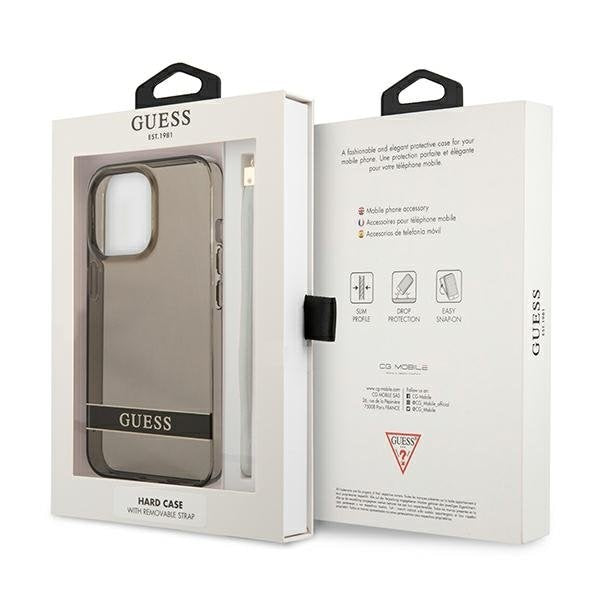 Кейс Guess GUHCP13LHTSGSK за iPhone 13 Pro / 6.1’