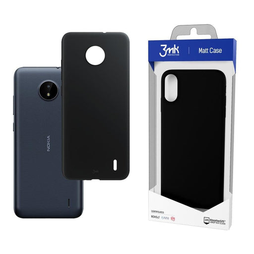 Кейс 3mk Matt Case black за Nokia C20