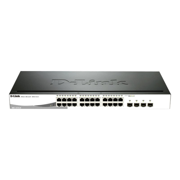 Суич D - Link DGS - 1210 - 24P 24 - Port Gigabit PoE