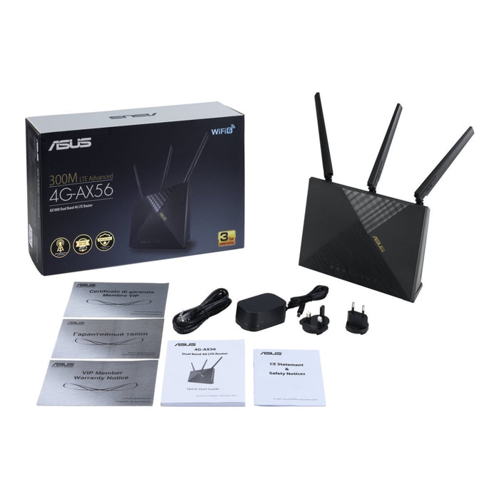 Рутер ASUS Wireless - AX1800 Dual - band LTE Modem Router