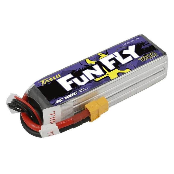 Батерия Tattu Funfly 1800mAh 14.8V 100C 4S1P XT60