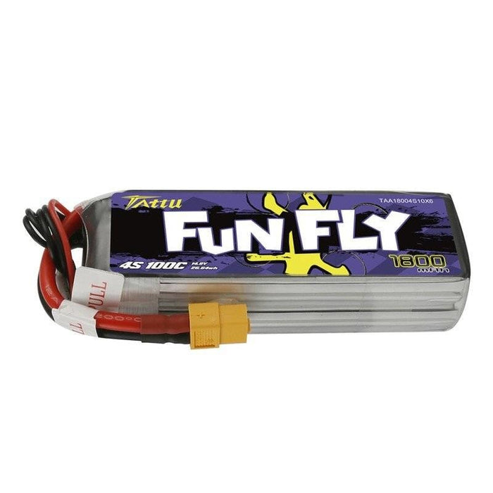 Батерия Tattu Funfly 1800mAh 14.8V 100C 4S1P XT60