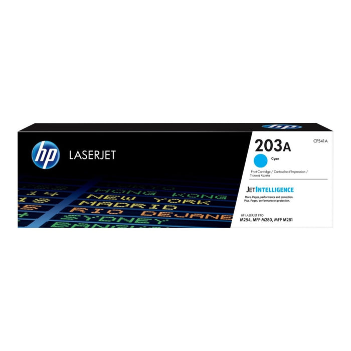 HP 203A Original LaserJet Toner Cartridge Cyan