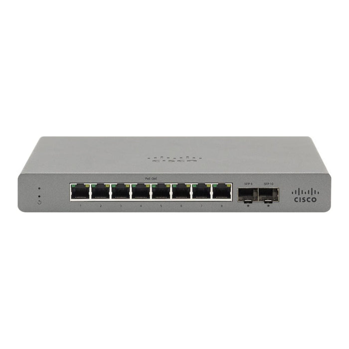 Комутатор Meraki Go Network Switch GS110 8 Port POE