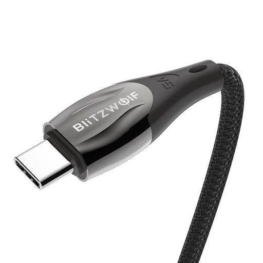 Кабел за зареждане USB-C към USB-C BlitzWolf BW-FC1 96W 5A