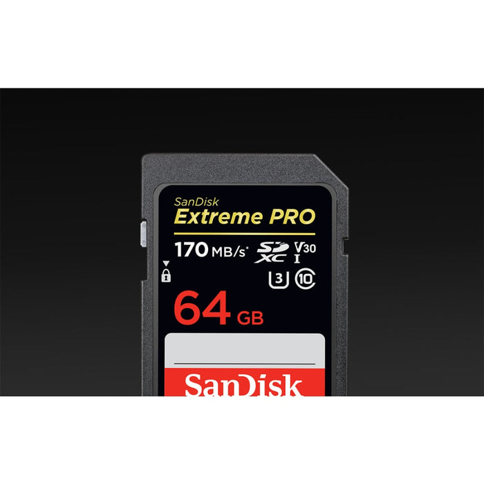 Карта памет SanDisk Extreme Pro SDXC 64GB 170/90 MB/s V30 U3