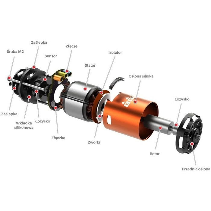 Kомплект ESC 60A регулатор + 8.5T мотор + програмируема 