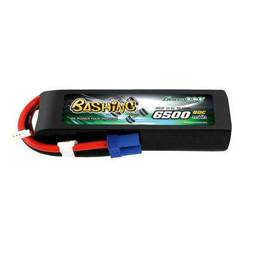 LiPo Батерия Gens Ace Bashing 6500mAh 11.1V 60C EC5