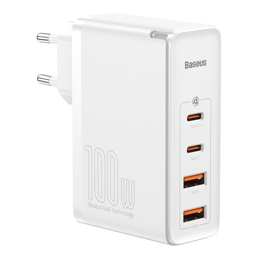 Зарядно Baseus GaN2 Pro 2x USB + 2x USB-C 100W EU